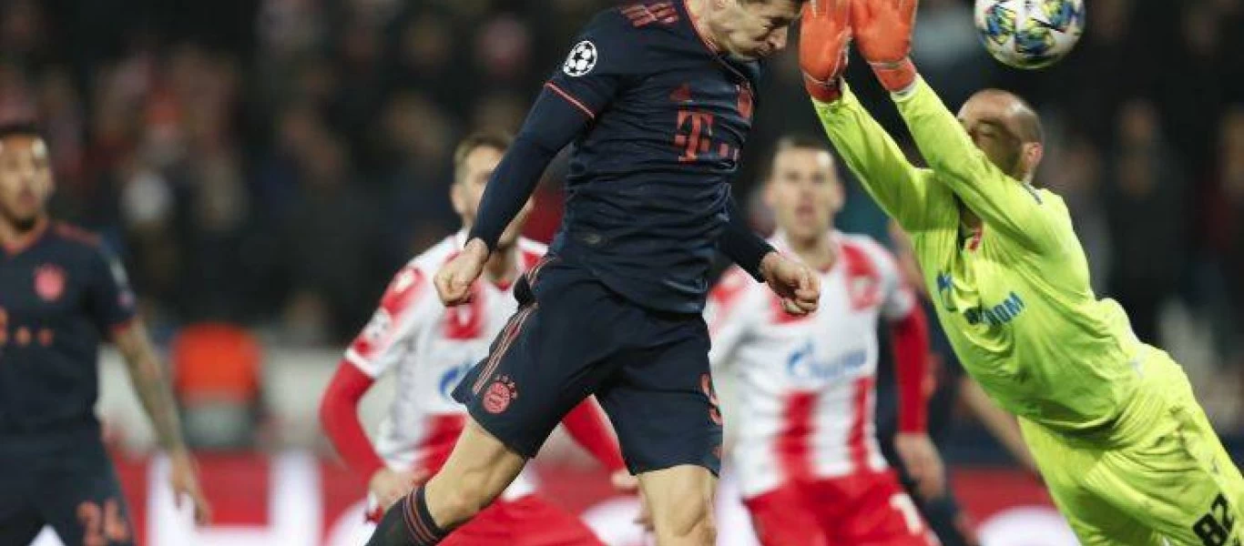 Βελιγράδι: Σοκ και δέος από την Μπάγερν – Διέλυσε τον Ερυθρό Αστέρα με 0-6